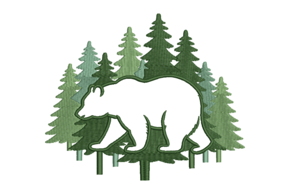 Bear in Forest Scene: A Designer’s Review for Craft Fairs