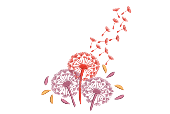 Blowing Dandelion Trio Embroidery Review