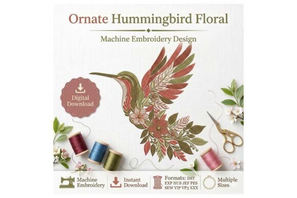 Boho Botanical Hummingbird Floral Review