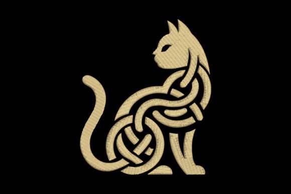 Celtic Cat Embroidery Design Review