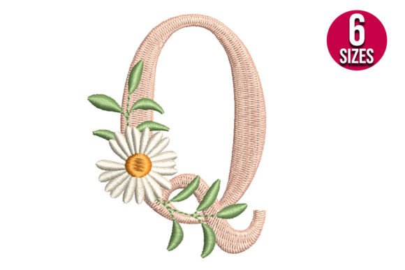 Daisy Alphabet Letter Q Review for Seasonal Designs