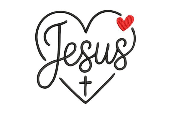 Jesus Heart Embroidery Design Review