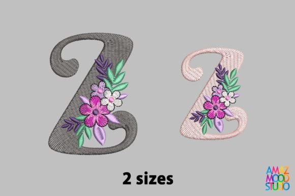 Letter Z Floral Monogram: A Designer’s Review