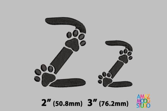 Letter Z Paws Monogram Review
