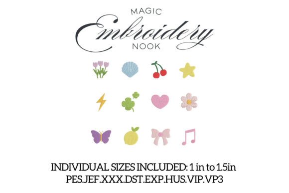 Min Cute Shapes Bundle X 12 Designs