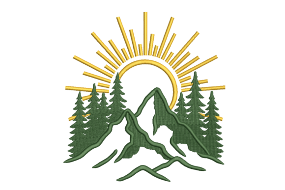 Mountain Forest Sunrise Design Review