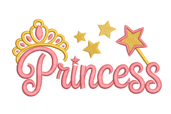 Princess Crown Wand Embroidery Review